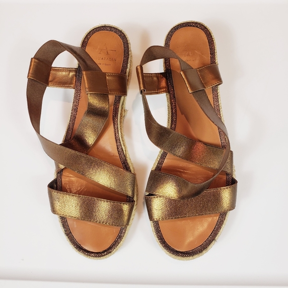 Aquatalia bronze espadrilles - Picture 2 of 7
